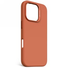 Etui Decoded AntiMicrobial Silicone Backcover z MagSafe do iPhone 16 Pro - pomarańczowe