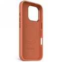 Etui Decoded AntiMicrobial Silicone Backcover z MagSafe do iPhone 16 Pro - pomarańczowe