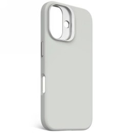 Etui Decoded AntiMicrobial Silicone Backcover z MagSafe do iPhone 16 - szare