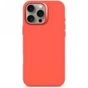 Etui Decoded AntiMicrobial Silicone Stacks Backcover z MagSafe do iPhone 16 Pro Max - pomarańczowe