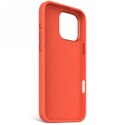 Etui Decoded AntiMicrobial Silicone Stacks Backcover z MagSafe do iPhone 16 Pro Max - pomarańczowe