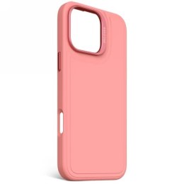 Etui Decoded AntiMicrobial Silicone Stacks Backcover z MagSafe do iPhone 16 Pro Max - różowe