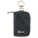 Guess Cable Pouch GUABP4DPTK Saszetka na kabel czarny/black 4G Triangle