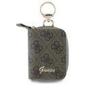 Guess Cable Pouch GUABP4DPTW Saszetka na kabel brązowy/brown 4G Triangle