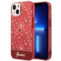 Guess GUHCP14SHGBNHR iPhone 14 6,1" czerwony/red hardcase Bandana Paisley