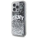 DKNY DKHCP16XLBNAEK iPhone 16 Pro Max 6.9" czarny/black hardcase Liquid Glitter Arch Logo