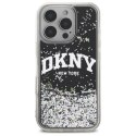 DKNY DKHCP16XLBNAEK iPhone 16 Pro Max 6.9" czarny/black hardcase Liquid Glitter Arch Logo