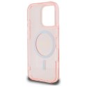 Guess GUHMP16LHFGEREP iPhone 16 Pro 6.3" różowy/pink hardcase IML Glitter Circle MagSafe