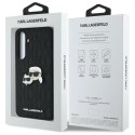 Karl Lagerfeld KLHCS24FEPGKLKCPK Sam S24 FE S721 czarny/black hardcase Monogram Karl&Chaoupette Head Pin