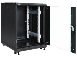 Szafa Rack stojąca do złożenia 15U/ 600x600 Pulsar RS1566