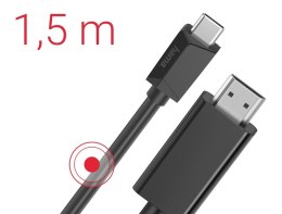 Hama Kabel USB-C HDMI 4k 1,5m