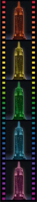 Ravensburger Polska Puzzle 3D Budynki nocą Empire State Building