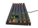 KLAWIATURA DLA GRACZY GENESIS THOR 303 TKL US PODŚWIETLENIE RGB MECHANICZNA (USZKODZONE OPAKOWANIE)