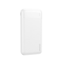 Powerbank Dudao K18-1W 10000mAh USB-A / USB-C / Micro USB - biały