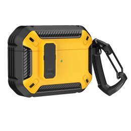 Armour Airpods Case with hook - AirPods 4 yellow