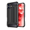 Etui Hybrid Armor pancerne na iPhone 16 - czarne