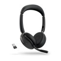 Zestaw Słuchawkowy Bezprzewodowy Jabra Evolve2 65 Flex MS stereo black USB-A