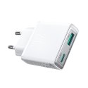 JOYROOM JR-TCF14 20W A+C Super Slim Charger-White (EU)