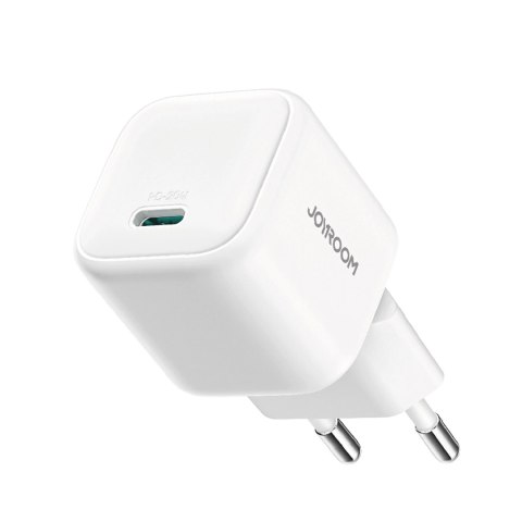 JOYROOM JR-TCG08 GaN PD20W mini Charger-White (EU)