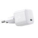 JOYROOM JR-TCG08 GaN PD20W mini Charger-White (EU)