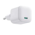 JOYROOM JR-TCG08 GaN PD20W mini Charger-White (EU)