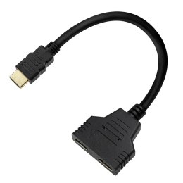 Rozdzielacz Savio AK-77 HDMI (M)-HDMI (Ż) x2