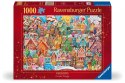 Ravensburger Polska Puzzle 1000 elementów Ciasteczkowe Święta