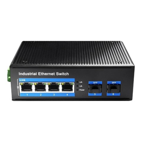 Switch niezarządzalny przemysłowy Cudy IG1004S2 4x10/100/1000Mbps 2xSFP