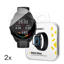 2x Wozinsky Full Glue Garmin Forerunner 165