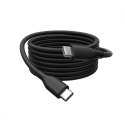 Digitus Kabel połączeniowy silikonowy USB-C - USB-C, USB 3.2 Gen1 5G 4K 100W, 2m czarny