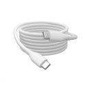 Digitus Kabel zasilający silikonowy USB-C - USB-C, USB 2.0 60W, 0,5m Biały