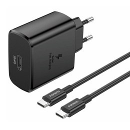 Ładowarka sieciowa Foneng EU62 USB-C 45W + kabel USB-C (czarna)