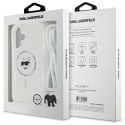 Karl Lagerfeld KLHMP16SHCCHNT iPhone 16 6.1" hardcase transparent IML Choupette Head & Cord Magsafe