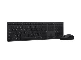 Lenovo Professional Wireless Rechargeable Keyboard and Mouse Combo Nordic Keyboard and Mouse Set Wireless Mouse included NORD Wi