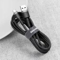 Kabel Baseus Halo USB-A - USB-C 2A 3m - czarny