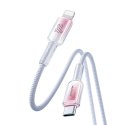 Kabel Joyroom S-A42 Crystal-Clear Series 30W USB-C - Lightning 1,2m - biały