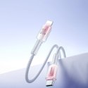 Kabel Joyroom S-A42 Crystal-Clear Series 30W USB-C - Lightning 1,2m - biały