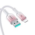 Kabel Joyroom S-A42 Crystal-Clear Series 3A USB-A - Lightning 1,2m - biały