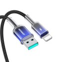 Kabel Joyroom S-A42 Crystal-Clear Series 3A USB-A - Lightning 1,2m - czarny