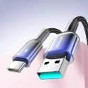 Kabel Joyroom S-A42 Crystal-Clear Series 3A USB-A - USB-C 1,2m - czarny