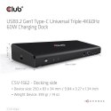 Club3D 4K ChargingDock USB-C ->6xUSB3/2xDP/HDMI/LAN/Audio sprzedaż detaliczna