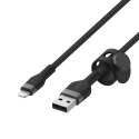 PRO FLEX LIGHTNING/USB-A SILICO/USB-A SILICONE CABLE APPLE CERTI