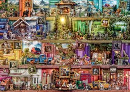 Ravensburger Polska Puzzle 1000 elementów Psy w bibliotece