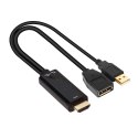 I/O ADAPTER HDMI TO DP/ACTIVE M/F CAC-1331 CLUB3D