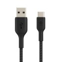 USB-C/USB-A CABLE/1M BLACK