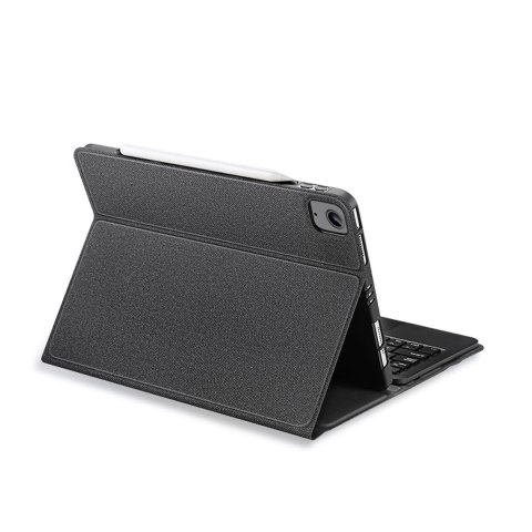 Etui Dux Ducis Keyboard (TK Series) z klawiaturą Bluetooth na iPad Air 6 / 5 / 4 / iPad Pro 11" 2020-2022 - czarne