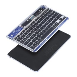 Klawiatura Dux Ducis Keyboard (CK Series) bezprzewodowa do laptopa / tabletu / telefonu - przezroczysta