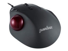 Mysz przewodowa Perixx PERIMICE 517 laserowa trackball 34mm czarna