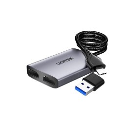 Unitek V1427A01 Adapter USB/C/A na 2x HDMI MST FullHD