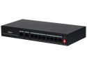 Dahua Switch PoE PFS3010-8ET-65 8-portowy niezarządzalny